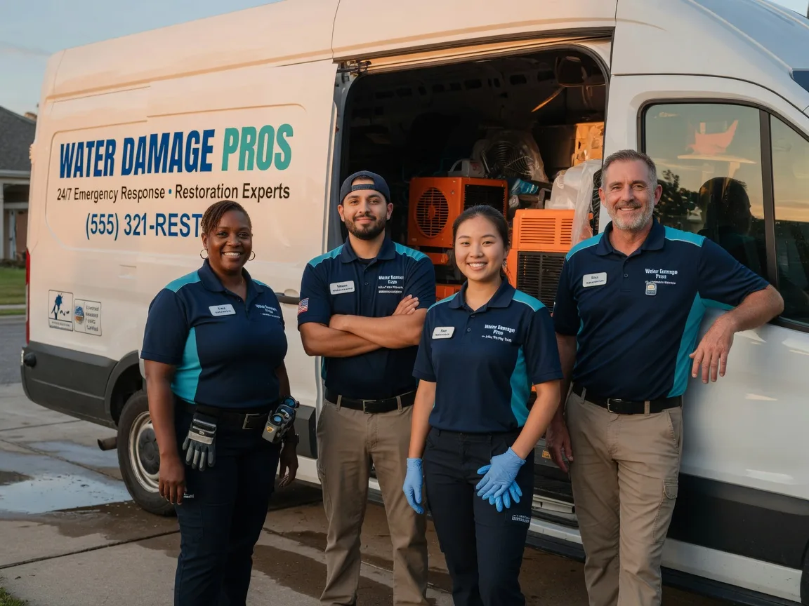 Water Damage Restoration company in Hallieford, VA