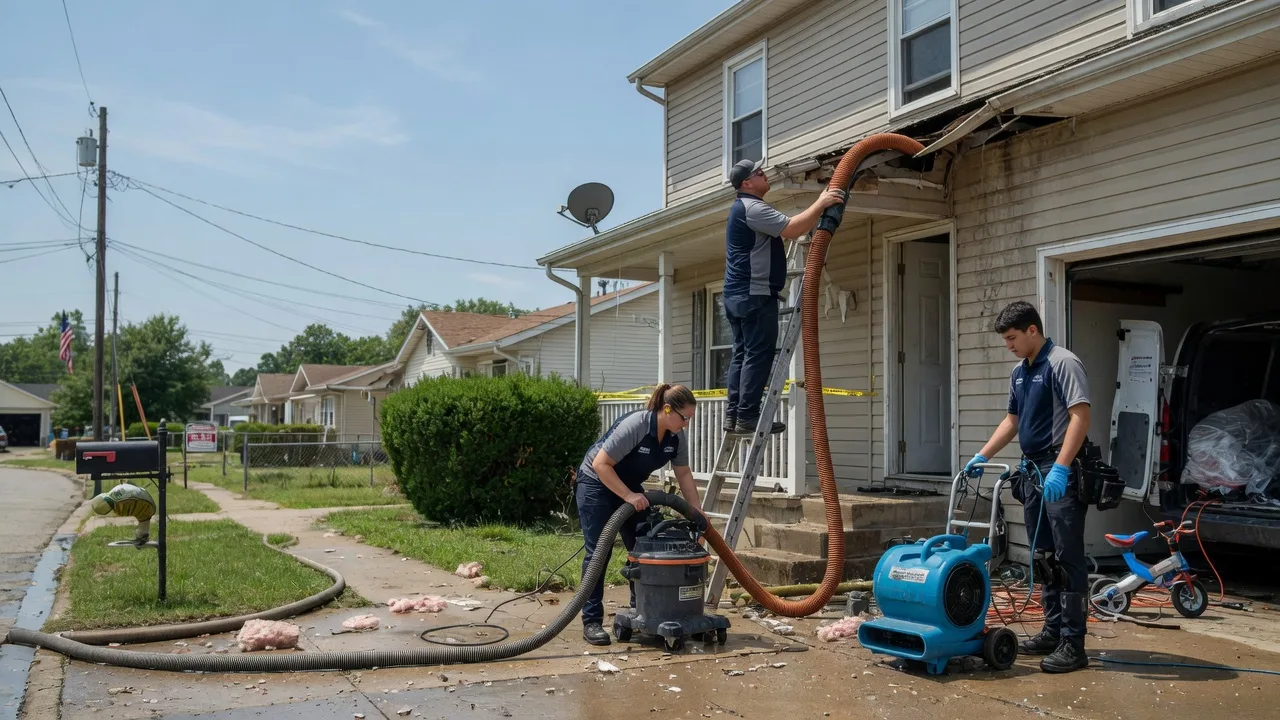 Water Damage Restoration in Hallieford, VA near me